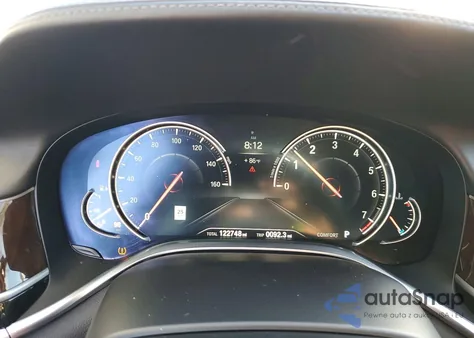 2016 BMW 750 I из США, поврежденный, VIN WBA7F0C59GGM20875